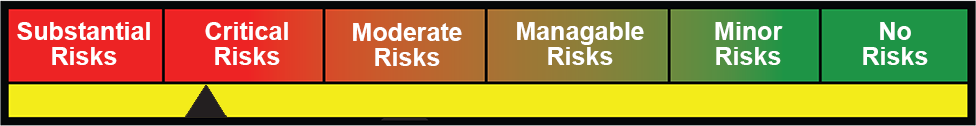 How GDI would probably have rated the Supplier: Critical-Risk