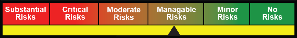 How GDI would probably have rated the Supplier: Manageable-Risk